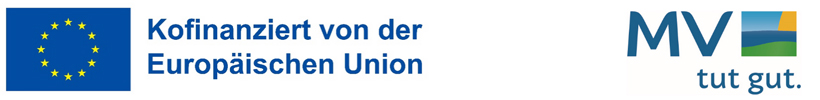 Eu-Logo und Logo MV tut gut