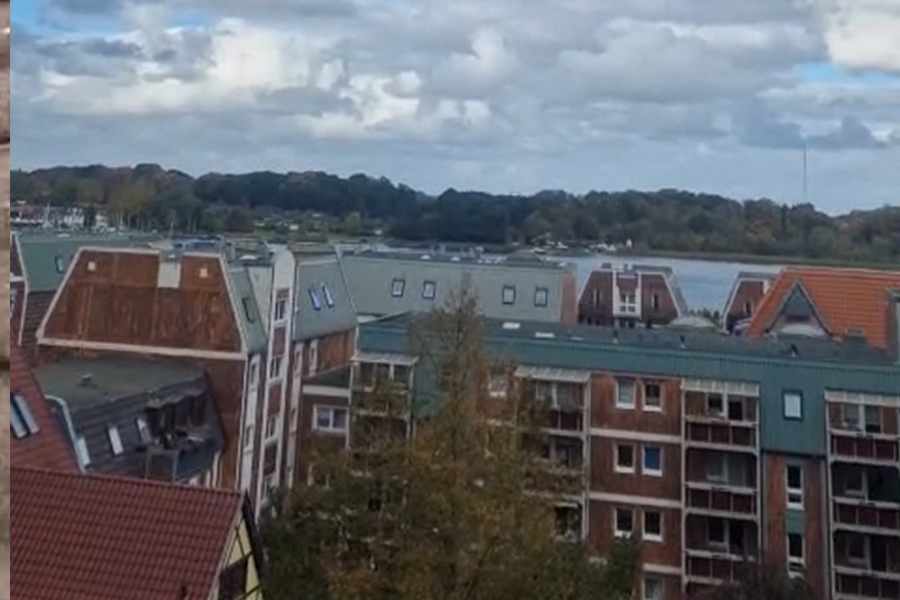 Gerüstbau Mank - Rostock - Leiterturm - Lange Straße