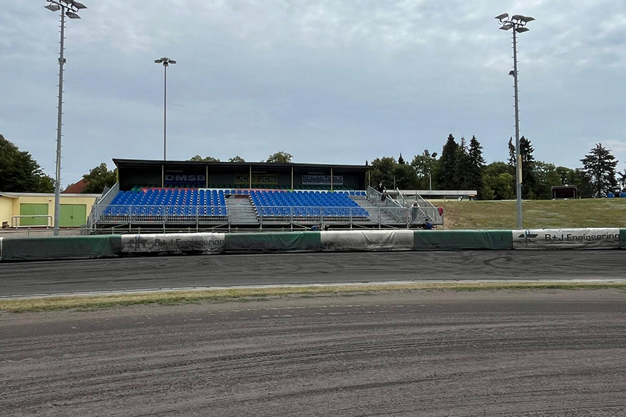 Gerüstbau Mank - Güstrow - Tribühne