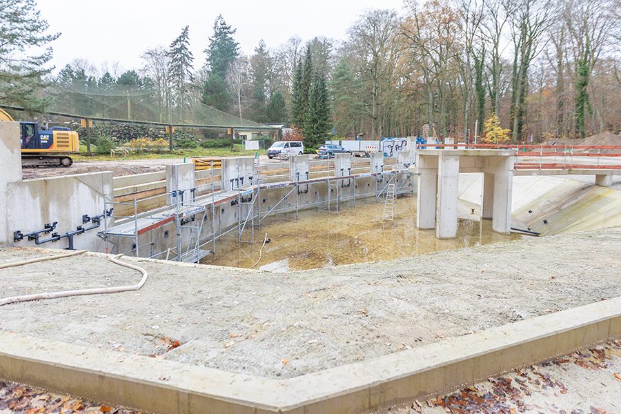Gerüstbau Mank - Rostock - Arbeitsgerüst - Robbenbecken